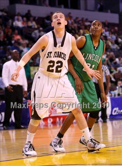 Thumbnail 3 in Lincoln vs. St. Francis (CIF State D2 Final) photogallery.