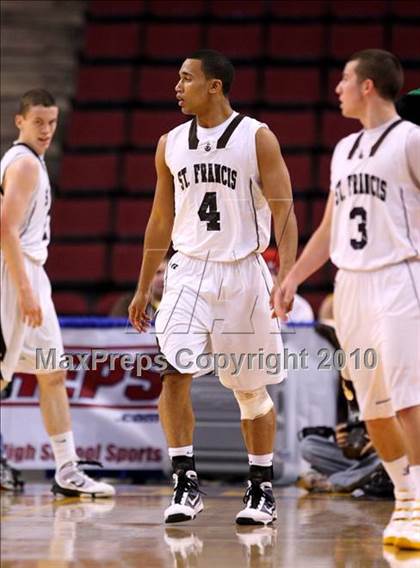 Thumbnail 3 in Lincoln vs. St. Francis (CIF State D2 Final) photogallery.