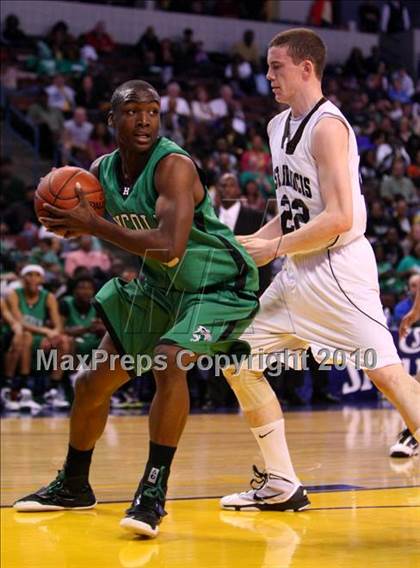 Thumbnail 2 in Lincoln vs. St. Francis (CIF State D2 Final) photogallery.