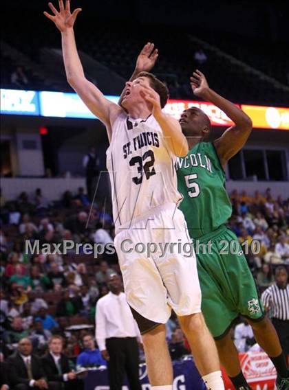 Thumbnail 3 in Lincoln vs. St. Francis (CIF State D2 Final) photogallery.