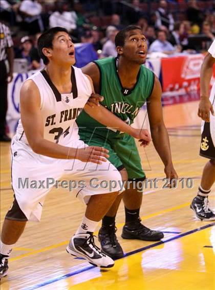 Thumbnail 1 in Lincoln vs. St. Francis (CIF State D2 Final) photogallery.