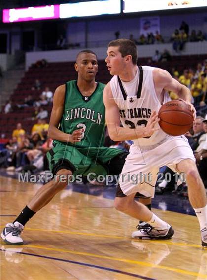 Thumbnail 3 in Lincoln vs. St. Francis (CIF State D2 Final) photogallery.