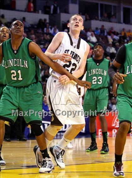 Thumbnail 1 in Lincoln vs. St. Francis (CIF State D2 Final) photogallery.