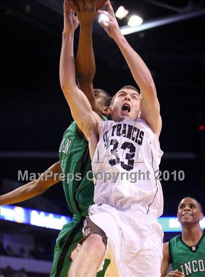 Thumbnail 1 in Lincoln vs. St. Francis (CIF State D2 Final) photogallery.