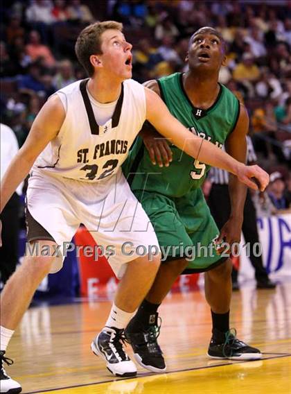 Thumbnail 2 in Lincoln vs. St. Francis (CIF State D2 Final) photogallery.