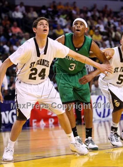 Thumbnail 3 in Lincoln vs. St. Francis (CIF State D2 Final) photogallery.