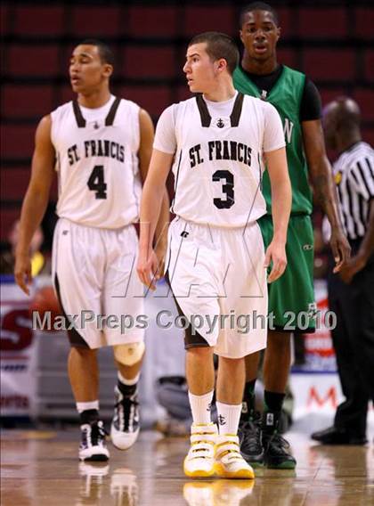 Thumbnail 2 in Lincoln vs. St. Francis (CIF State D2 Final) photogallery.