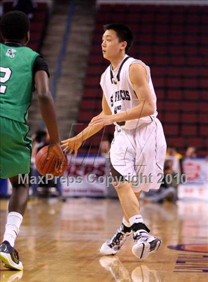 Thumbnail 1 in Lincoln vs. St. Francis (CIF State D2 Final) photogallery.