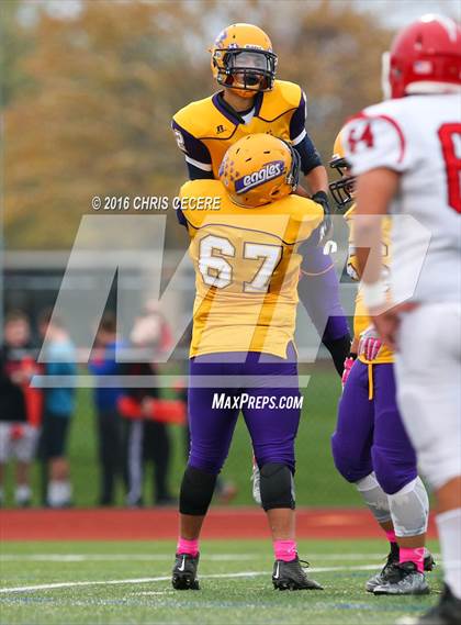 Thumbnail 1 in Clyde-Savannah vs. Red Jacket (Section 5 Class D Semifinal) photogallery.