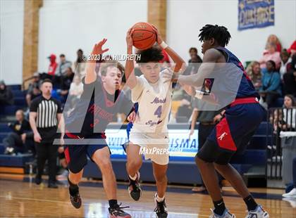 Thumbnail 2 in Truman vs. Olathe North (Phog Allen Invitational) photogallery.