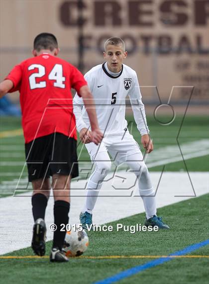Thumbnail 3 in Taft vs. Crespi (Valley Kickoff Classic) photogallery.