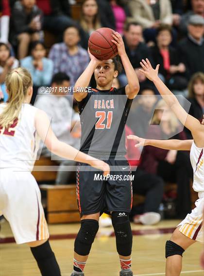 Thumbnail 1 in Huntington Beach @ Esperanza (CIF 1A Semifinal Playoff) photogallery.