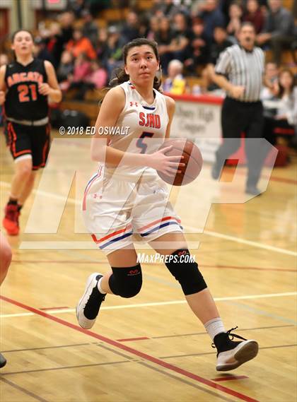 Thumbnail 3 in St. Joseph Notre Dame vs. Arcata (CIF NCS D4 Final) photogallery.