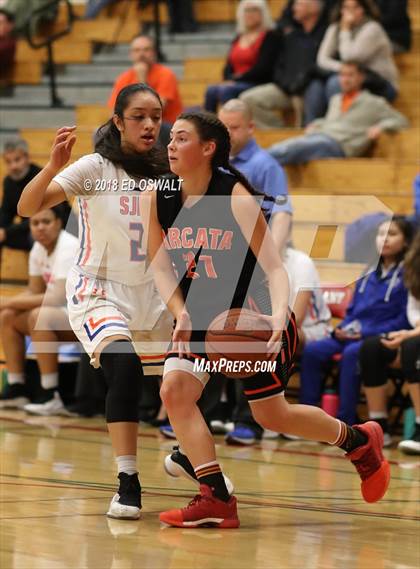 Thumbnail 1 in St. Joseph Notre Dame vs. Arcata (CIF NCS D4 Final) photogallery.