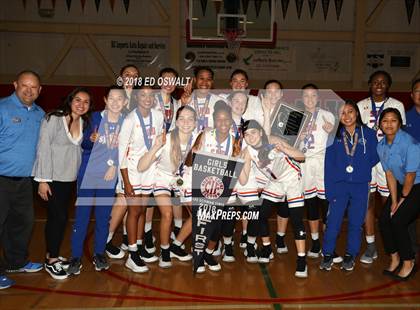 Thumbnail 2 in St. Joseph Notre Dame vs. Arcata (CIF NCS D4 Final) photogallery.