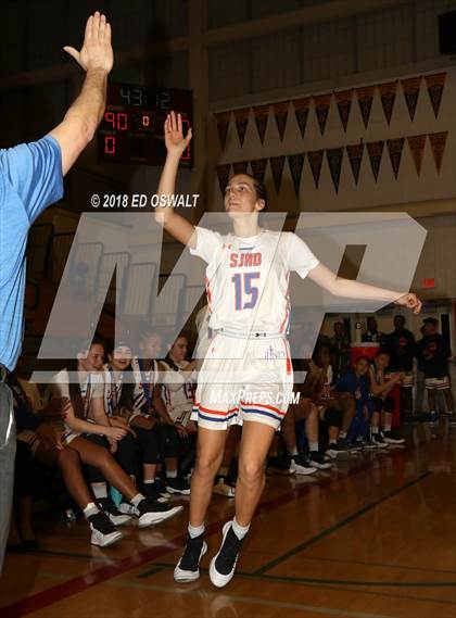 Thumbnail 2 in St. Joseph Notre Dame vs. Arcata (CIF NCS D4 Final) photogallery.