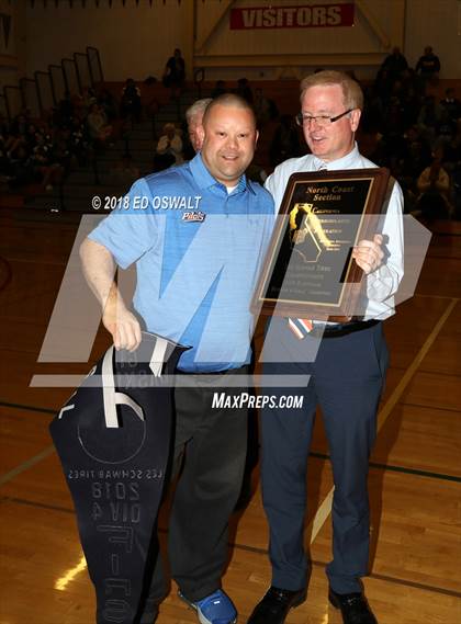 Thumbnail 2 in St. Joseph Notre Dame vs. Arcata (CIF NCS D4 Final) photogallery.