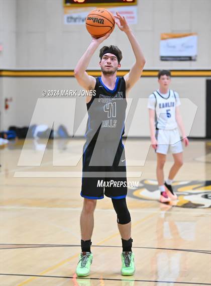 Thumbnail 1 in Desert Christian vs. Fountain Hills (ALA Coyotes Basketball Invitational) photogallery.