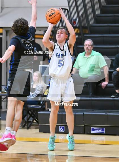 Thumbnail 3 in Desert Christian vs. Fountain Hills (ALA Coyotes Basketball Invitational) photogallery.