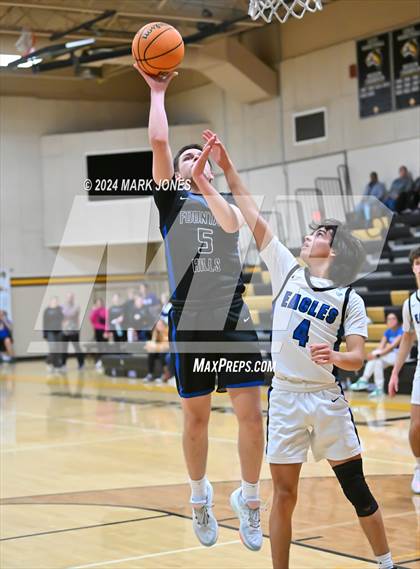 Thumbnail 1 in Desert Christian vs. Fountain Hills (ALA Coyotes Basketball Invitational) photogallery.