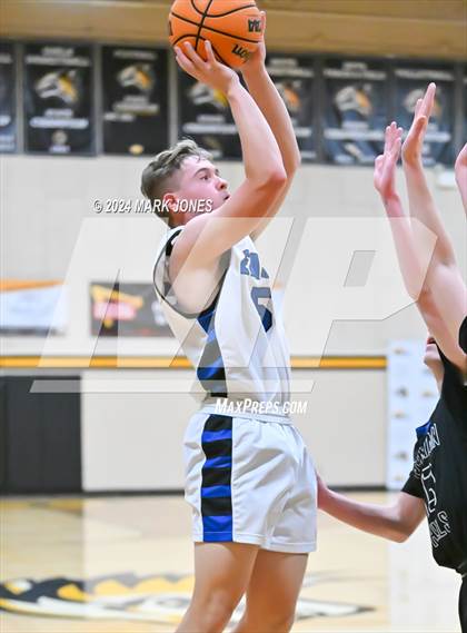 Thumbnail 1 in Desert Christian vs. Fountain Hills (ALA Coyotes Basketball Invitational) photogallery.