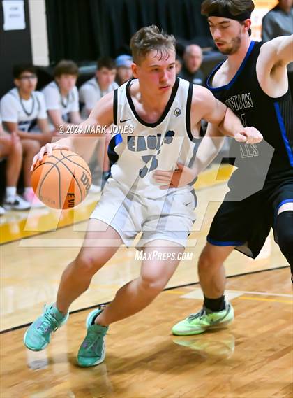 Thumbnail 1 in Desert Christian vs. Fountain Hills (ALA Coyotes Basketball Invitational) photogallery.
