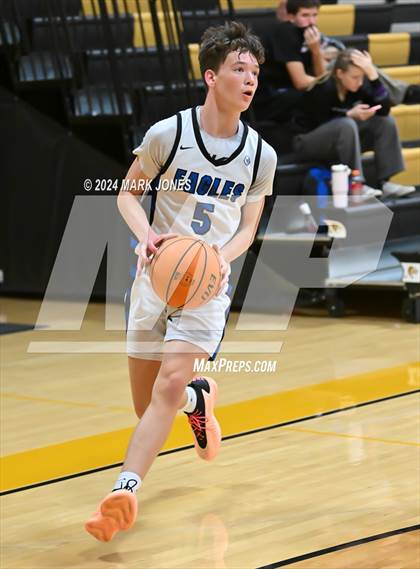Thumbnail 3 in Desert Christian vs. Fountain Hills (ALA Coyotes Basketball Invitational) photogallery.