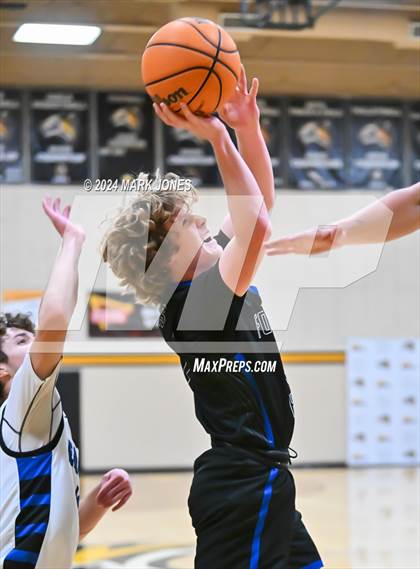 Thumbnail 1 in Desert Christian vs. Fountain Hills (ALA Coyotes Basketball Invitational) photogallery.