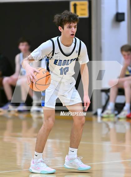 Thumbnail 3 in Desert Christian vs. Fountain Hills (ALA Coyotes Basketball Invitational) photogallery.