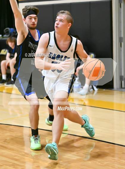 Thumbnail 3 in Desert Christian vs. Fountain Hills (ALA Coyotes Basketball Invitational) photogallery.