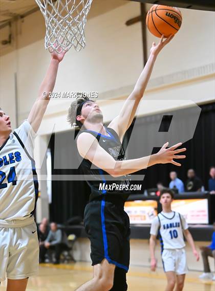 Thumbnail 2 in Desert Christian vs. Fountain Hills (ALA Coyotes Basketball Invitational) photogallery.