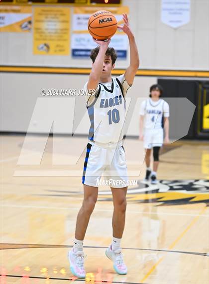 Thumbnail 1 in Desert Christian vs. Fountain Hills (ALA Coyotes Basketball Invitational) photogallery.