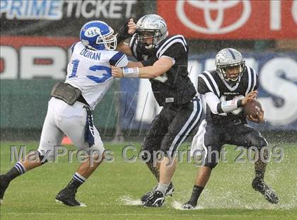 Thumbnail 2 in Trabuco Hills vs. La Habra (CIF SS Southwest Division Final) photogallery.