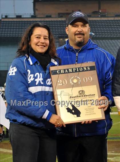Thumbnail 3 in Trabuco Hills vs. La Habra (CIF SS Southwest Division Final) photogallery.