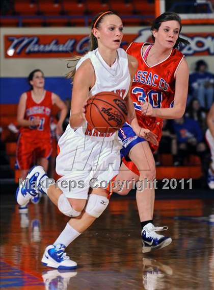 Thumbnail 1 in Massac County @ Marshall County (Marshall County Hoopfest) photogallery.