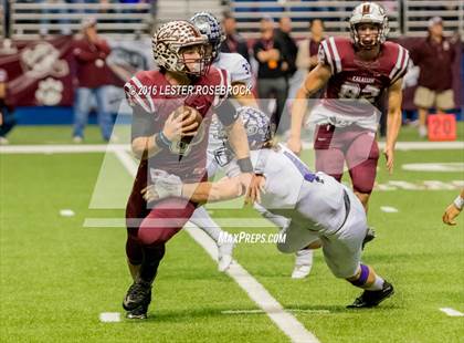 Thumbnail 1 in College Station vs. Calallen (UIL 5A Semifinal) photogallery.