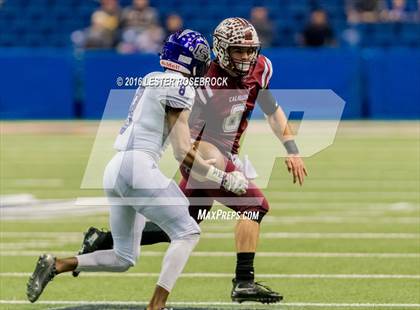 Thumbnail 2 in College Station vs. Calallen (UIL 5A Semifinal) photogallery.