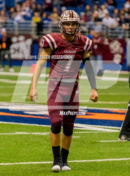 Thumbnail 2 in College Station vs. Calallen (UIL 5A Semifinal) photogallery.