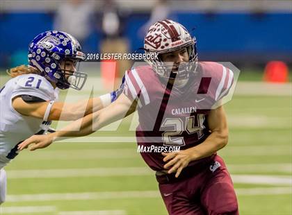 Thumbnail 3 in College Station vs. Calallen (UIL 5A Semifinal) photogallery.