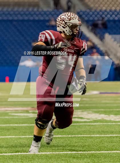 Thumbnail 2 in College Station vs. Calallen (UIL 5A Semifinal) photogallery.