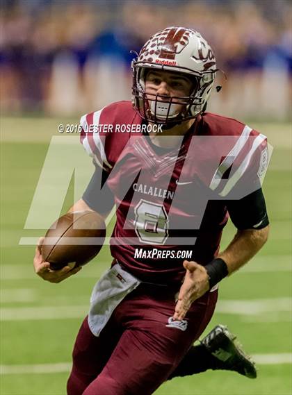 Thumbnail 2 in College Station vs. Calallen (UIL 5A Semifinal) photogallery.