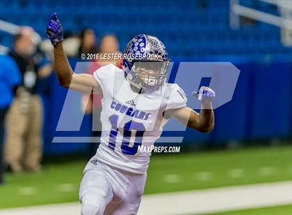 Thumbnail 2 in College Station vs. Calallen (UIL 5A Semifinal) photogallery.
