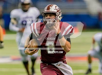 Thumbnail 2 in College Station vs. Calallen (UIL 5A Semifinal) photogallery.