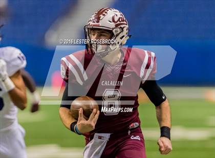 Thumbnail 2 in College Station vs. Calallen (UIL 5A Semifinal) photogallery.