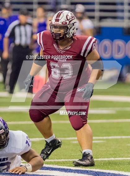 Thumbnail 2 in College Station vs. Calallen (UIL 5A Semifinal) photogallery.