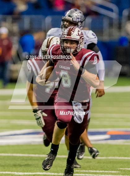 Thumbnail 1 in College Station vs. Calallen (UIL 5A Semifinal) photogallery.