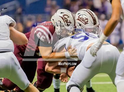 Thumbnail 1 in College Station vs. Calallen (UIL 5A Semifinal) photogallery.