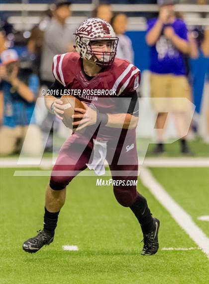 Thumbnail 1 in College Station vs. Calallen (UIL 5A Semifinal) photogallery.