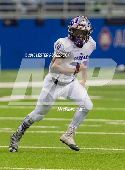 Thumbnail 3 in College Station vs. Calallen (UIL 5A Semifinal) photogallery.