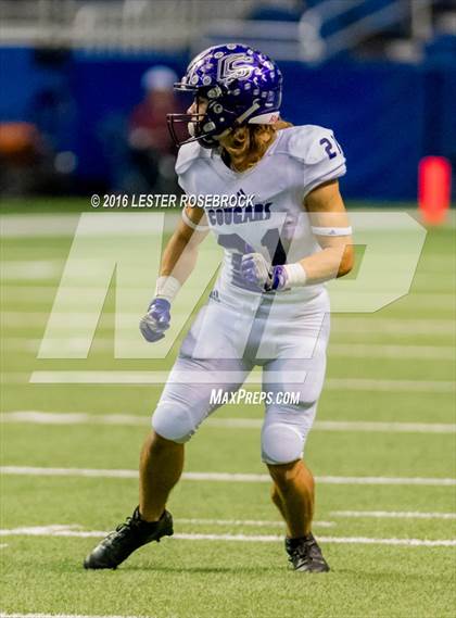 Thumbnail 1 in College Station vs. Calallen (UIL 5A Semifinal) photogallery.